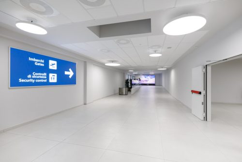 Area di accesso all'aeroporto