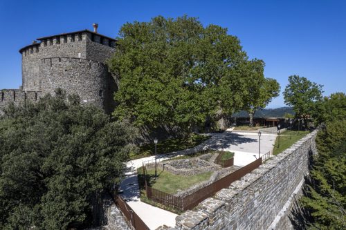 Vista esterna aerea del Bastione