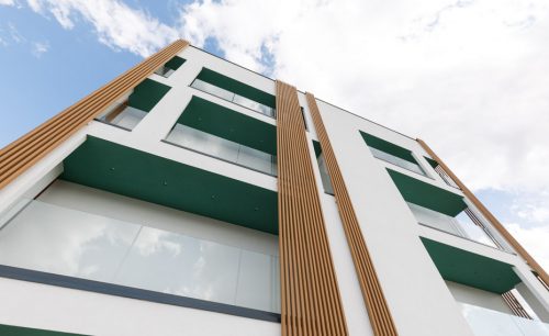 Facciata esterna laterale