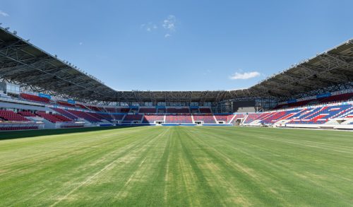 Vista frontale interna allo stadio - Stadio Erasmo Iacovone