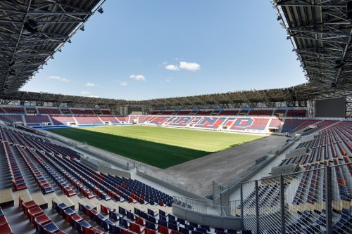 Vista angolare interna allo stadio - Stadio Erasmo Iacovone