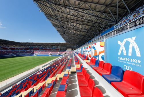 Vista dagli spalti - Stadio Erasmo Iacovone