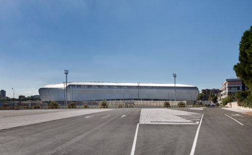Vista principale esterna allo stadio - Stadio Erasmo Iacovone