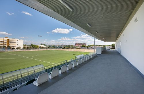 Vista dagli spalti - Stadio Comunale Renzino Paradiso
