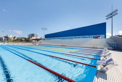 Vista principale esterna - Stadio del Nuoto