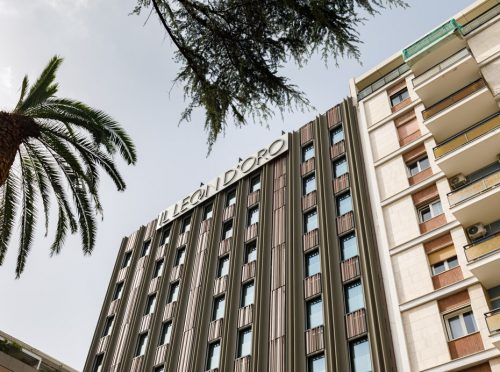 Particolare esterno dell'hotel