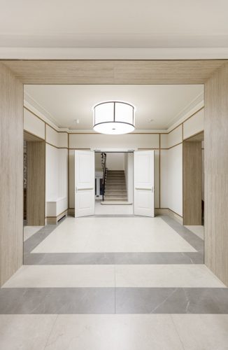 Ambiente interno all'hotel
