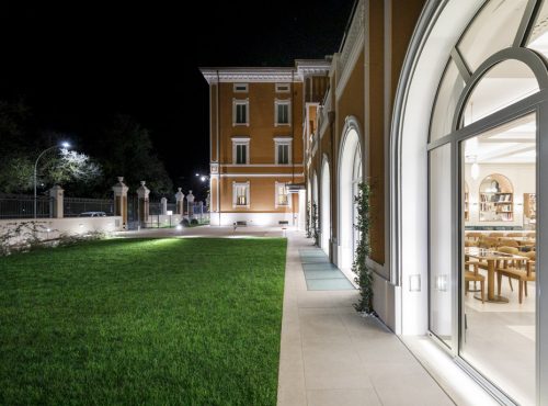 Dettaglio esterno con affaccio interno