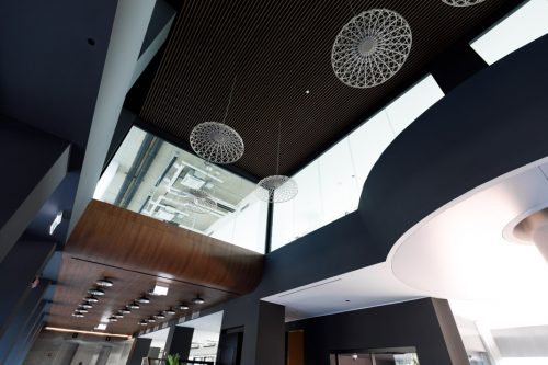 Particolare della hall