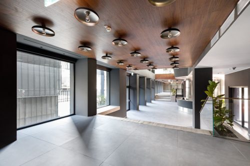 Vista interna dell hall