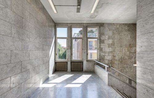 Vano scala della scuola