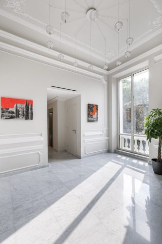 Spazio al piano superiore