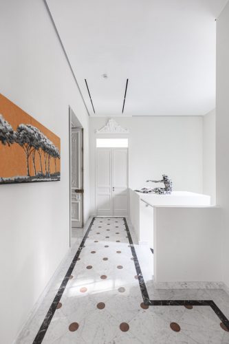 Ambiente di accesso alle aree del primo piano