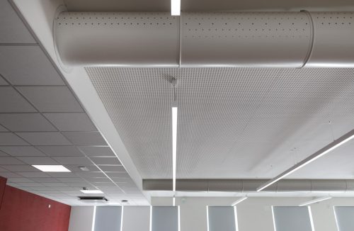 Particolare del controsoffitto