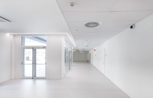 Corridoi di accesso ad aule e sale