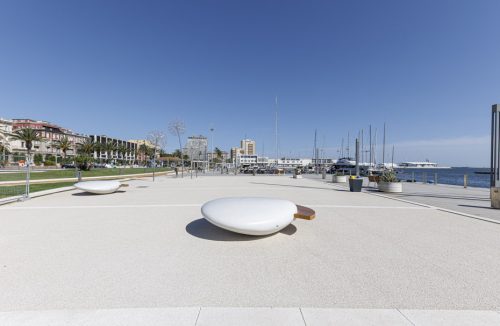 Arredi urbani e pavimentazione del waterfront