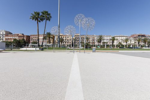 Vista panoramica del waterfront, verso via Roma
