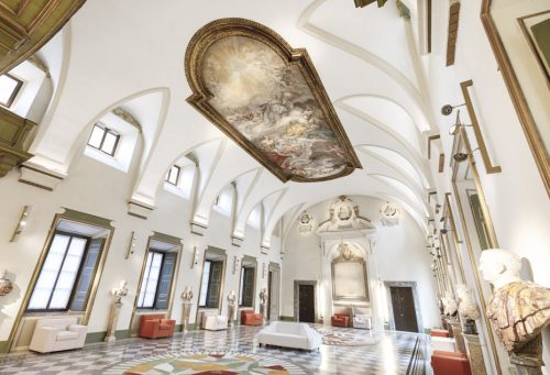 Particolare interno della Sala Grande