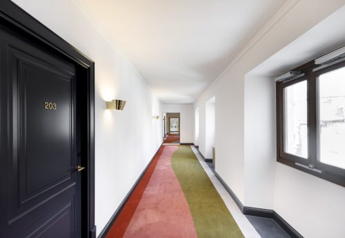 Corridoio di accesso alle camere