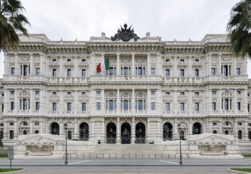 Particolare della facciata esterna