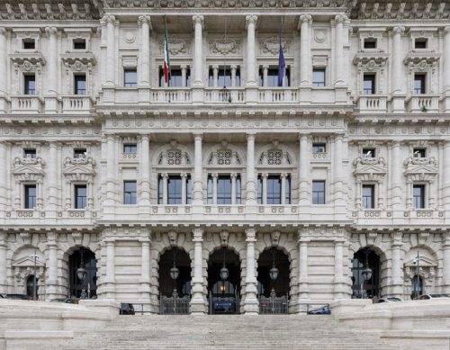 Dettaglio della facciata esterna