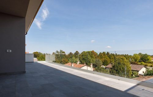 Vista del balcone dell’unità immobiliare