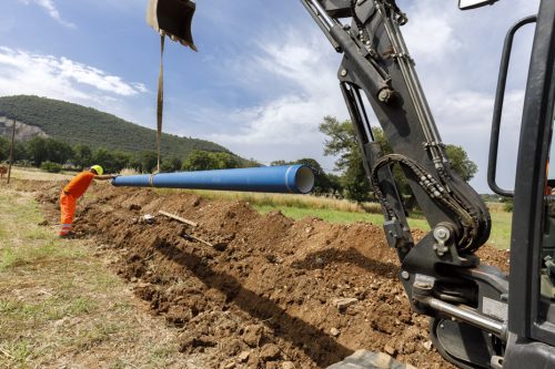 Posizionamento tubazione