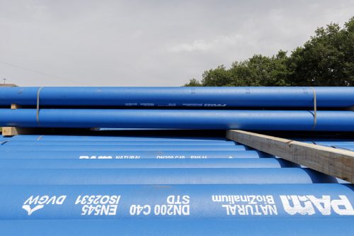 Area stoccaggio tubi