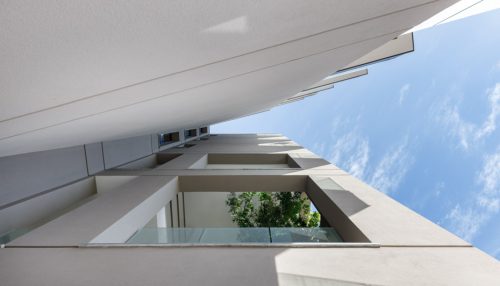 Particolare esterno dell'edificio