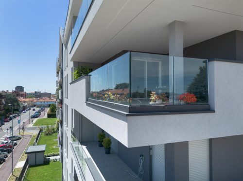 Angolo esterno di una terrazza