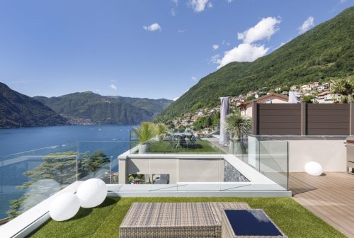 Prospetto lineare delle terrazze 
