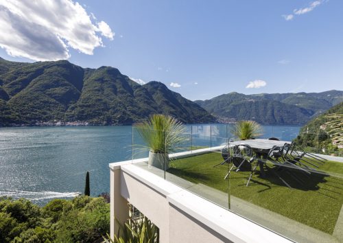 Vista panoramica da una terrazza
