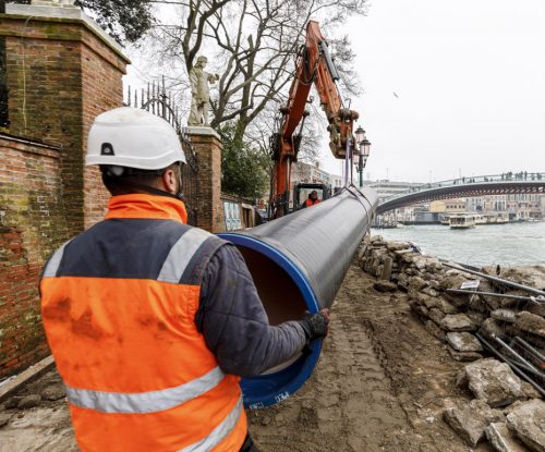 Rinnovo della rete idropotabile di Piazzale Roma-Venezia-11