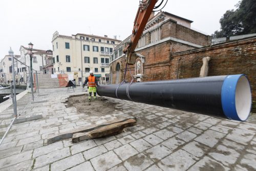 Rinnovo della rete idropotabile di Piazzale Roma-Venezia-12