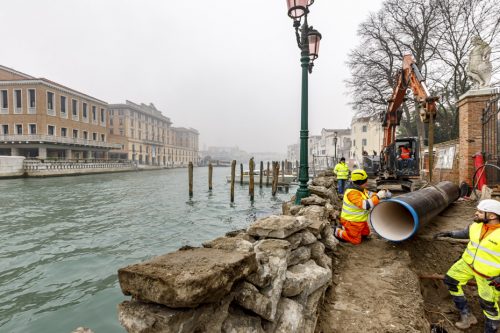 Rinnovo della rete idropotabile di Piazzale Roma-Venezia-2
