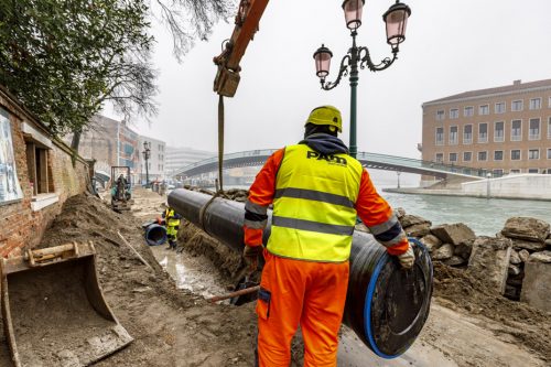 Rinnovo della rete idropotabile di Piazzale Roma-Venezia-3