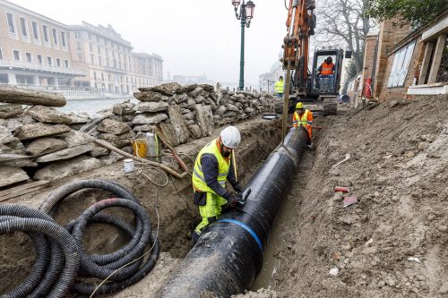 Rinnovo della rete idropotabile di Piazzale Roma-Venezia-4