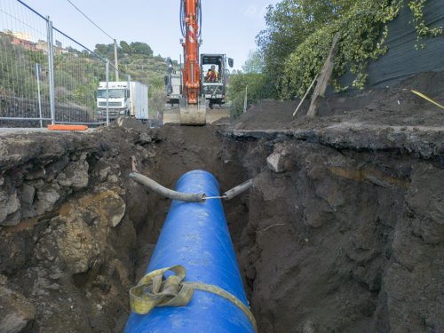 Tracciato per cantiere