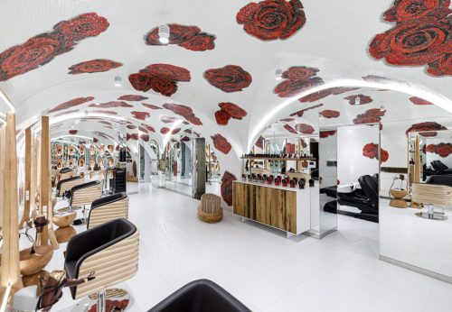 Vista interna del negozio