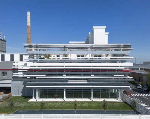 Prospetto principale dell'edificio