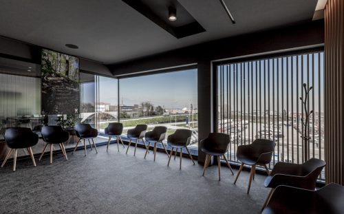 Sala di attesa dello studio dentistico