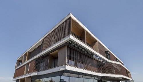 Angolo esterno dell’edifico