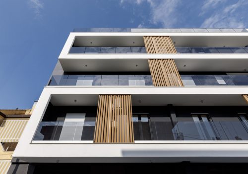 Particolare della facciata