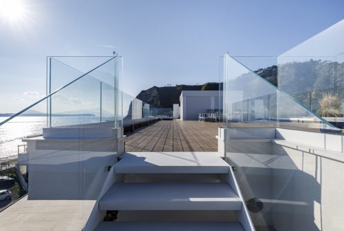 Scale di accesso alla terrazza - Calea Hotel, Bacoli