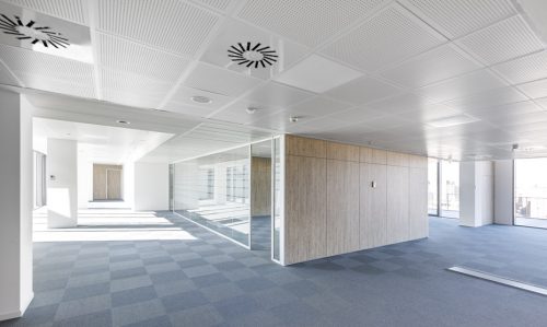 Ambiente interno al piano uffici