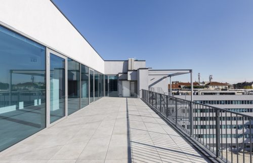 Vista panoramica dall'ultimo piano