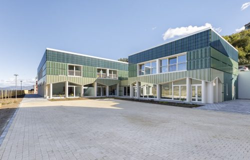 Vista esterna del complesso scolastico