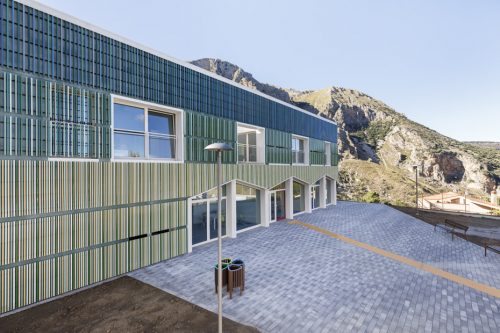 Ingresso esterno della scuola