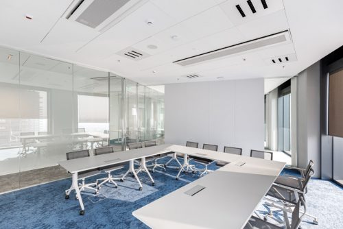 Sala riunioni interna al complesso