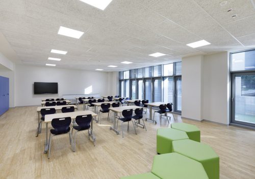 Interno di un aula scolastica